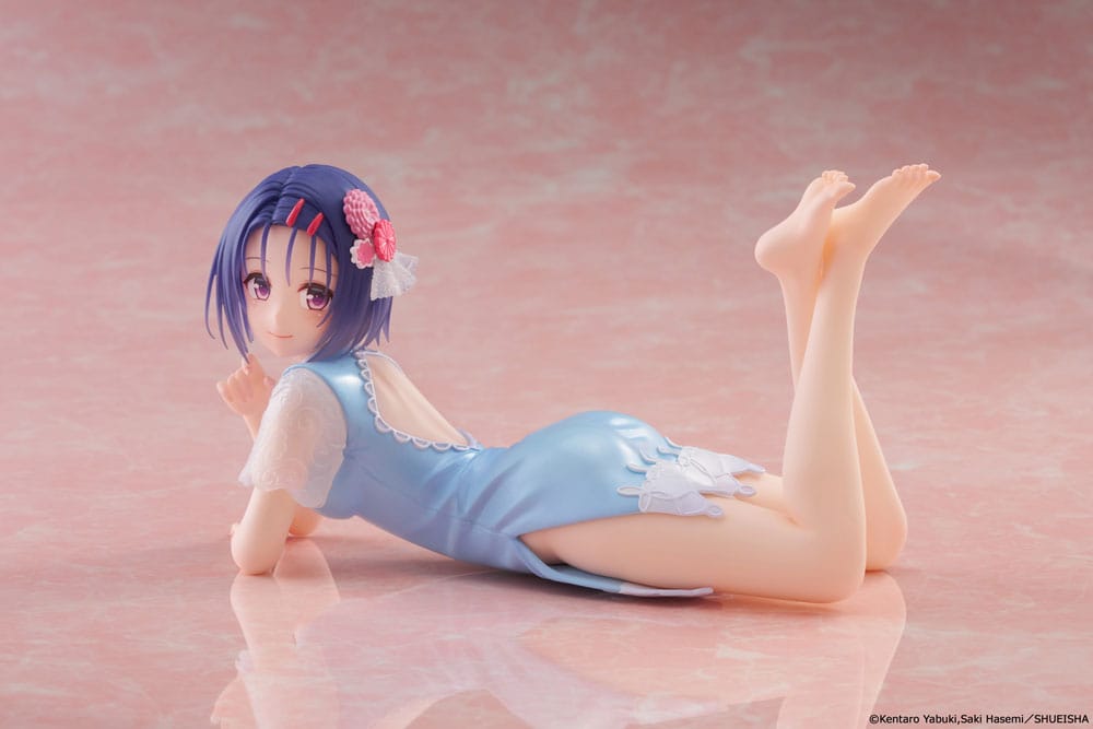 To Love-Ru Darkness Estatua PVC Desktop Cute Figure Haruna Sairenji (China Dress Ver.) 13 cm