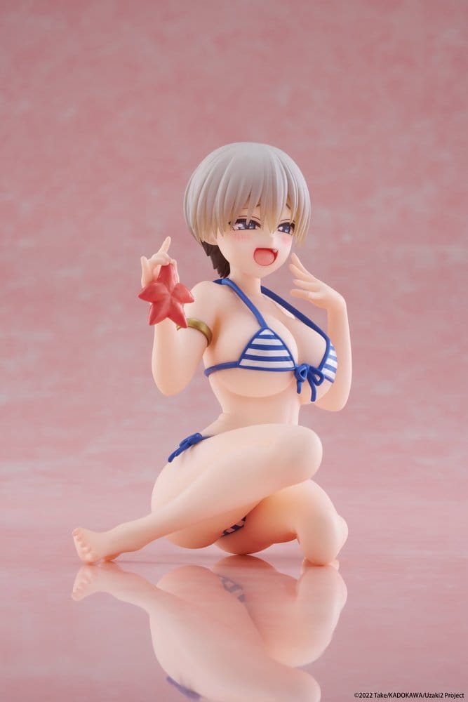 Uzaki-chan Wants to Hang Out! Figura PVC Desktop Cute Hana Uzaki (Swim wear Ver.) 13 cm