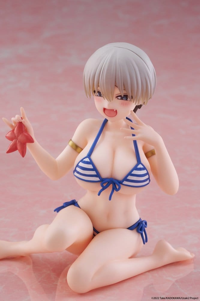 Uzaki-chan Wants to Hang Out! Figura PVC Desktop Cute Hana Uzaki (Swim wear Ver.) 13 cm