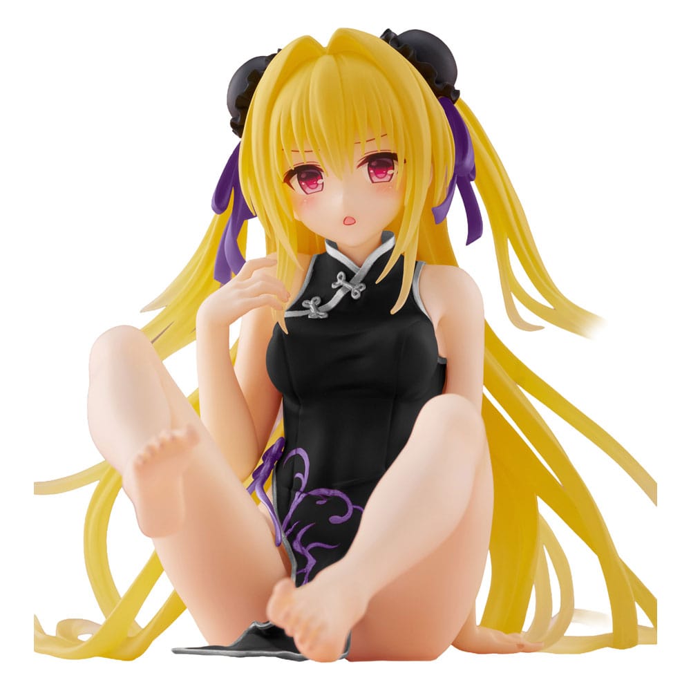 To Love-Ru Darkness Estatua PVC Desktop Cute Figure Golden Darkness  (China Dress Ver.) Renewal 13 cm Frikytopia