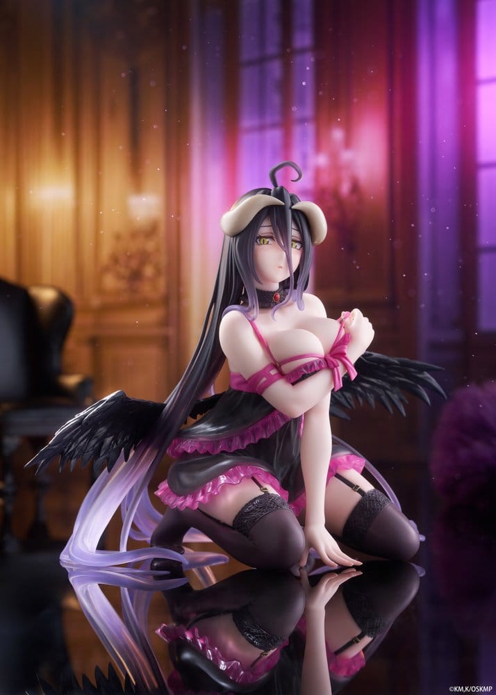 Overlord Figura PVC Desktop Cute Albedo (Negligee ver.) 13 cm