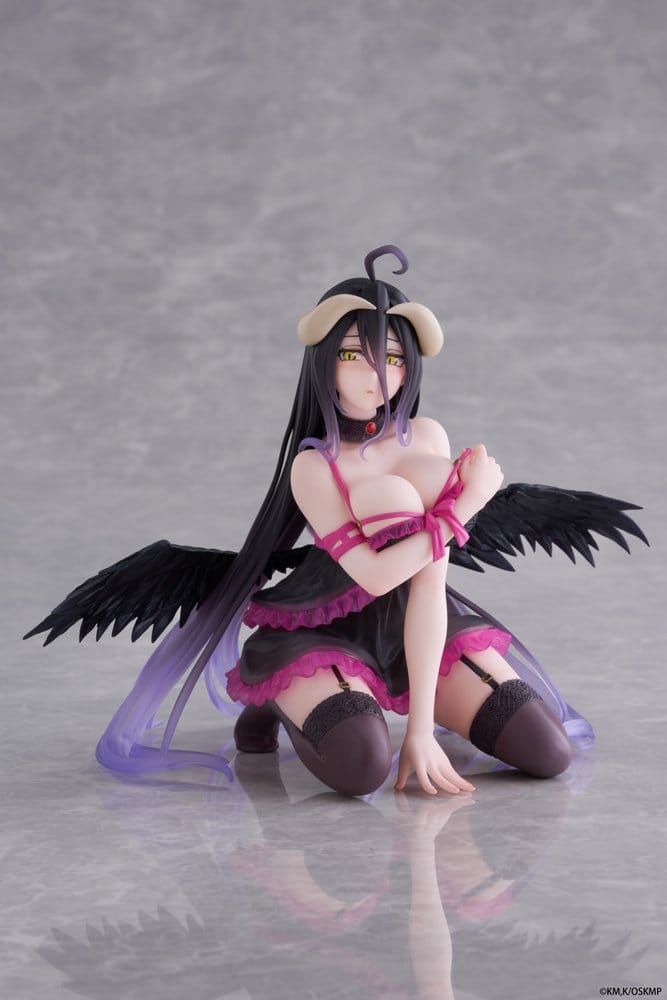 Overlord Figura PVC Desktop Cute Albedo (Negligee ver.) 13 cm