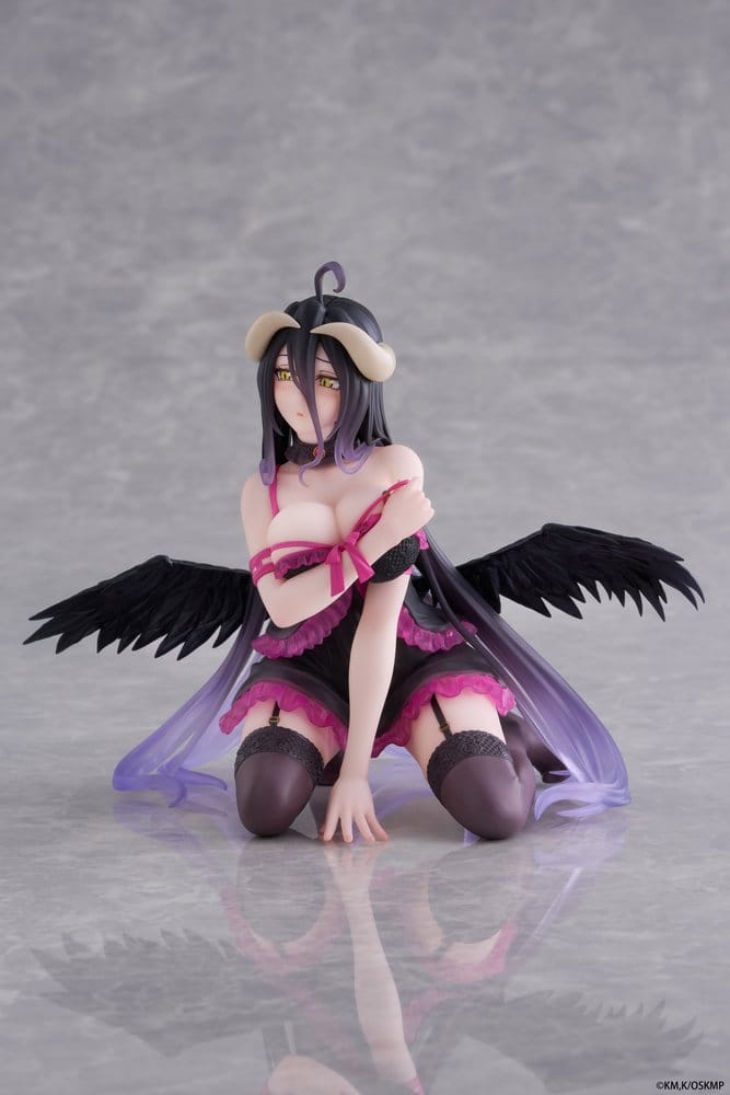 Overlord Figura PVC Desktop Cute Albedo (Negligee ver.) 13 cm