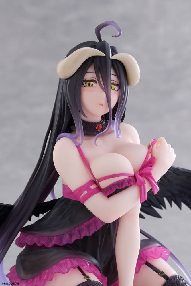 Overlord Figura PVC Desktop Cute Albedo (Negligee ver.) 13 cm