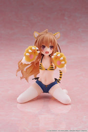 Toradora! Figura PVC Desktop Cute Taiga Aisaka (Tiger Costume Swimwear Ver.) 13 cm
