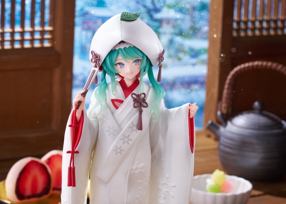 Hatsune Miku Figura PVC AMP+ Snow Miku All Stars 2013 Ver. 23 cm