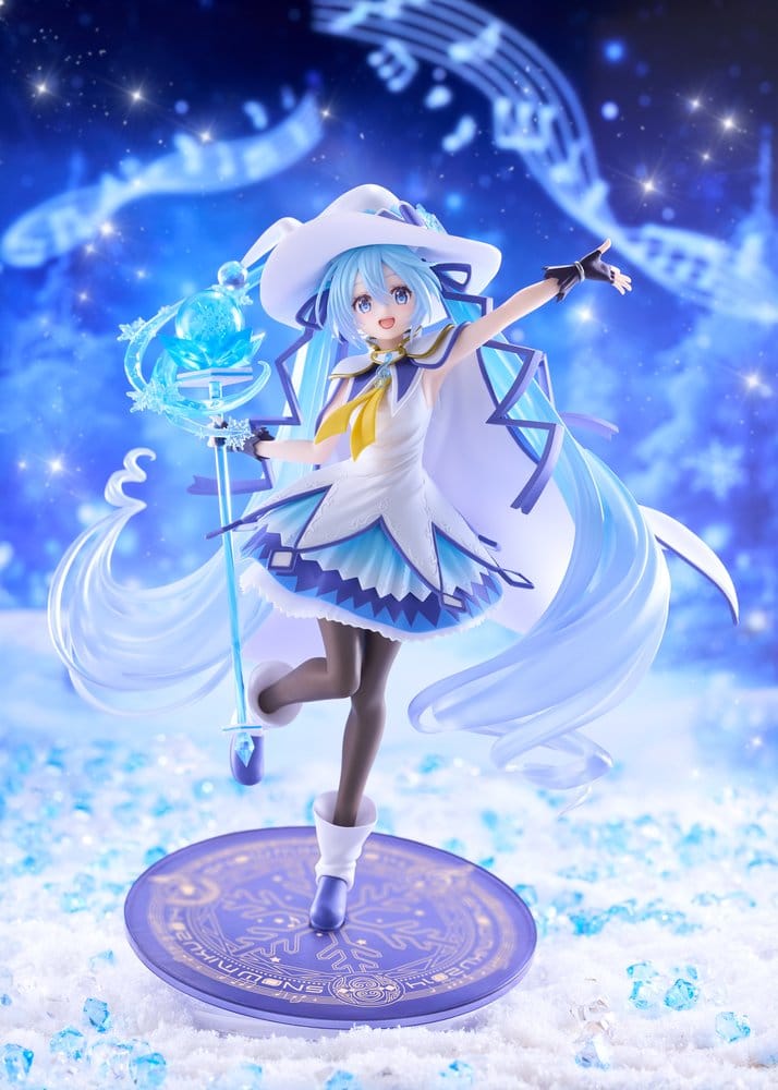 Hatsune Miku Figura PVC AMP+ Snow Miku All Stars 2014 Ver. 25 cm