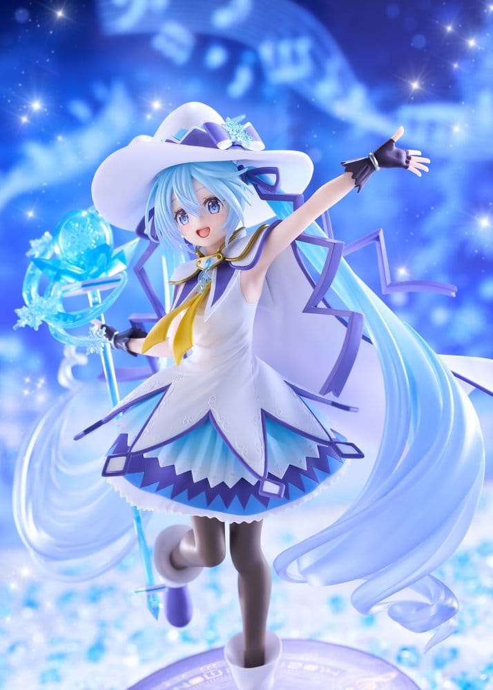 Hatsune Miku Figura PVC AMP+ Snow Miku All Stars 2014 Ver. 25 cm