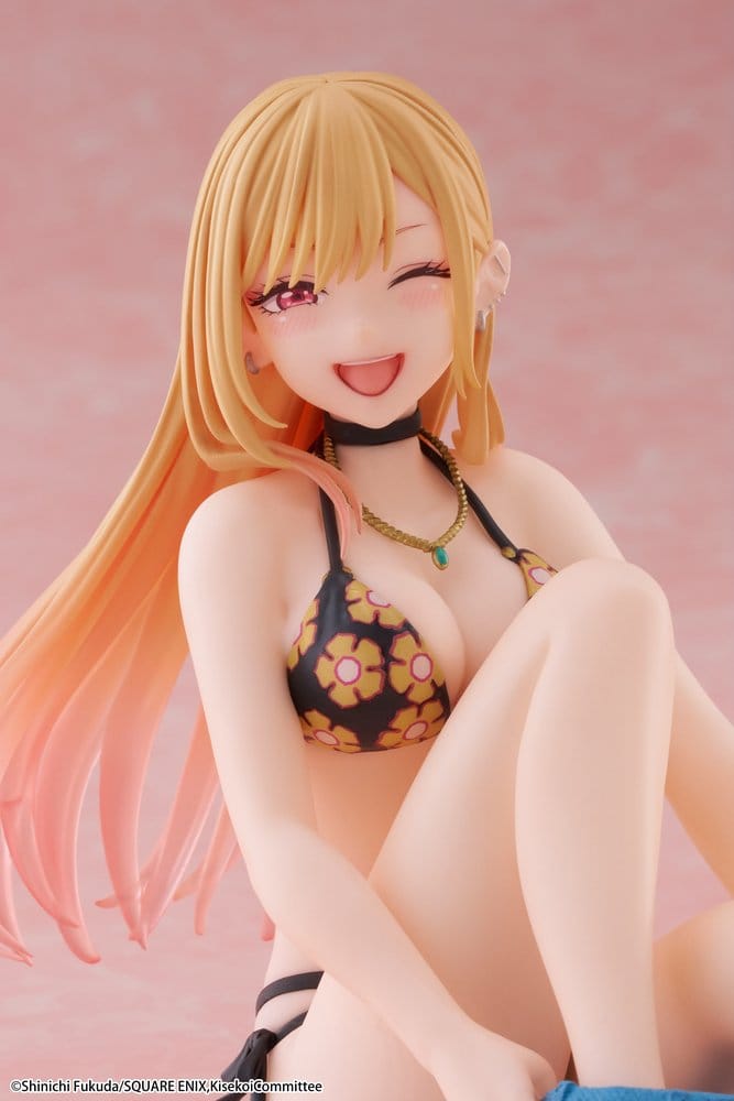 My Dress-Up Darling Figura PVC Desktop Cute Marin Kitagawa (Measured Swimsuit Ver.) Reissue 13 cm