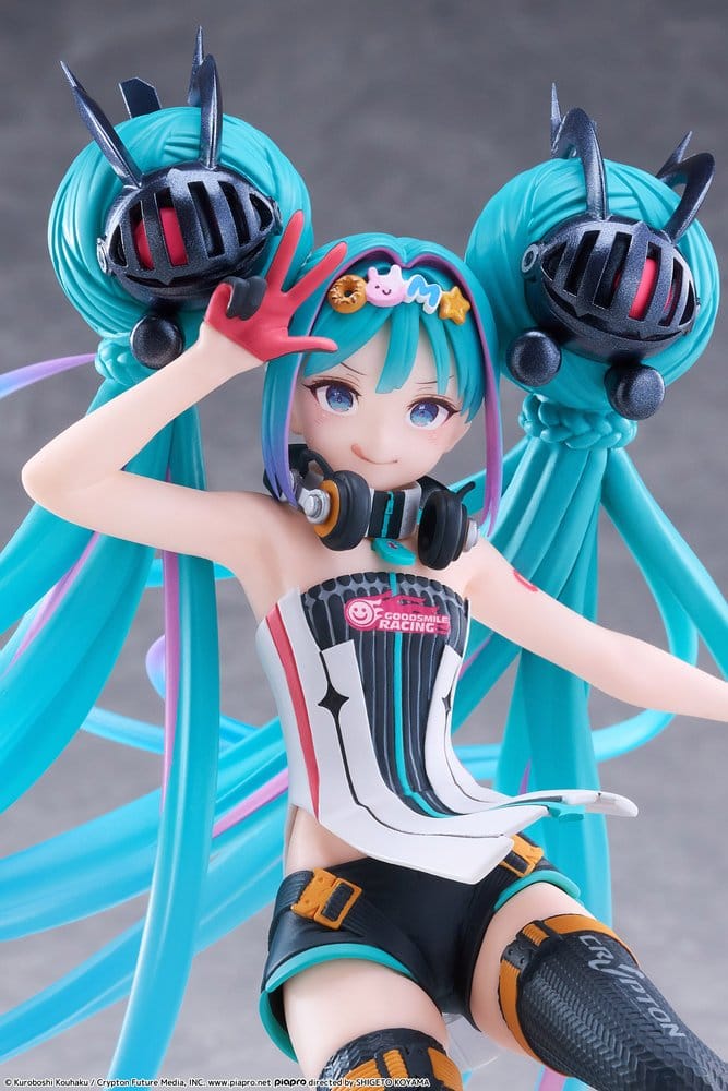 Hatsune Miku Taito Kuji Figura PVC Racing Miku 2026 Ver. Original 18 cm