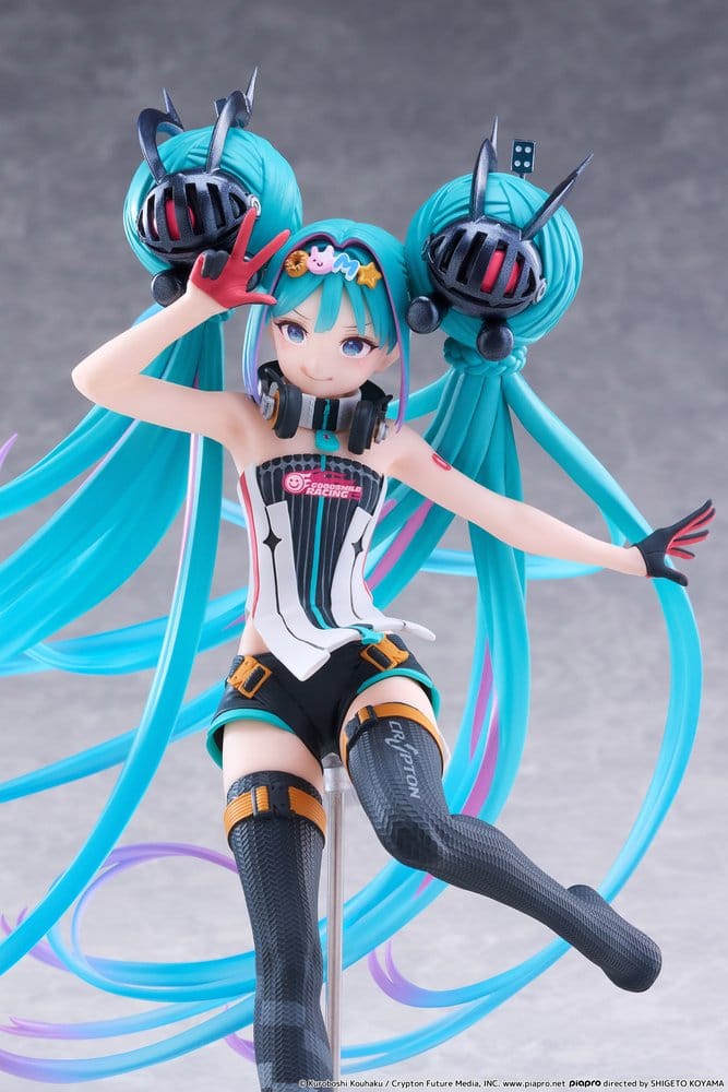 Hatsune Miku Taito Kuji Figura PVC Racing Miku 2026 Ver. Original 18 cm