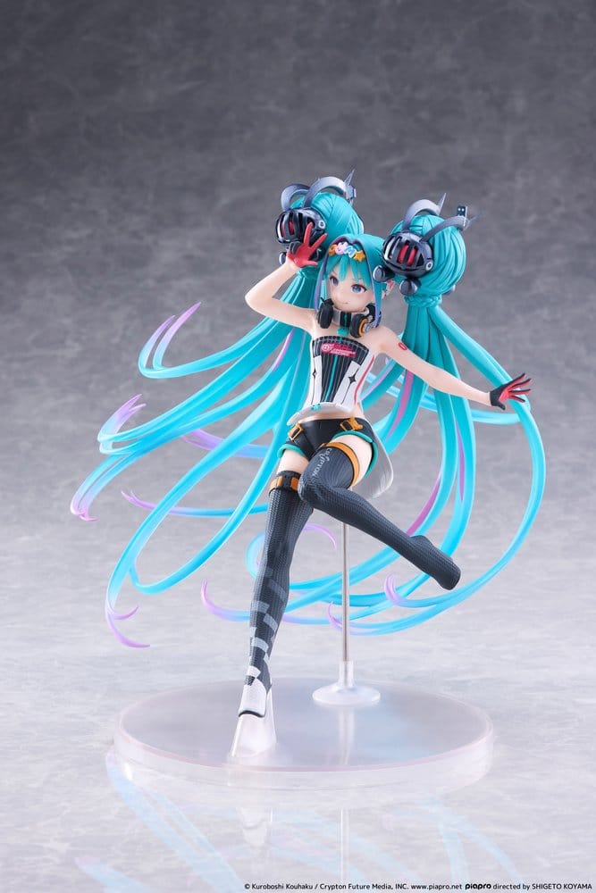 Hatsune Miku Taito Kuji Figura PVC Racing Miku 2026 Ver. Original 18 cm