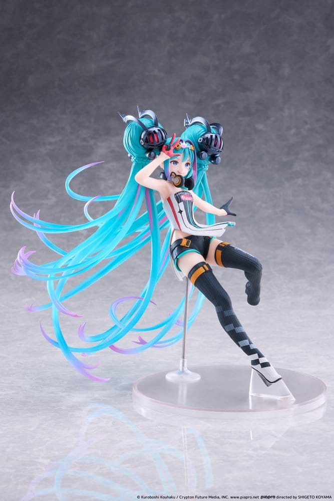 Hatsune Miku Taito Kuji Figura PVC Racing Miku 2026 Ver. Original 18 cm