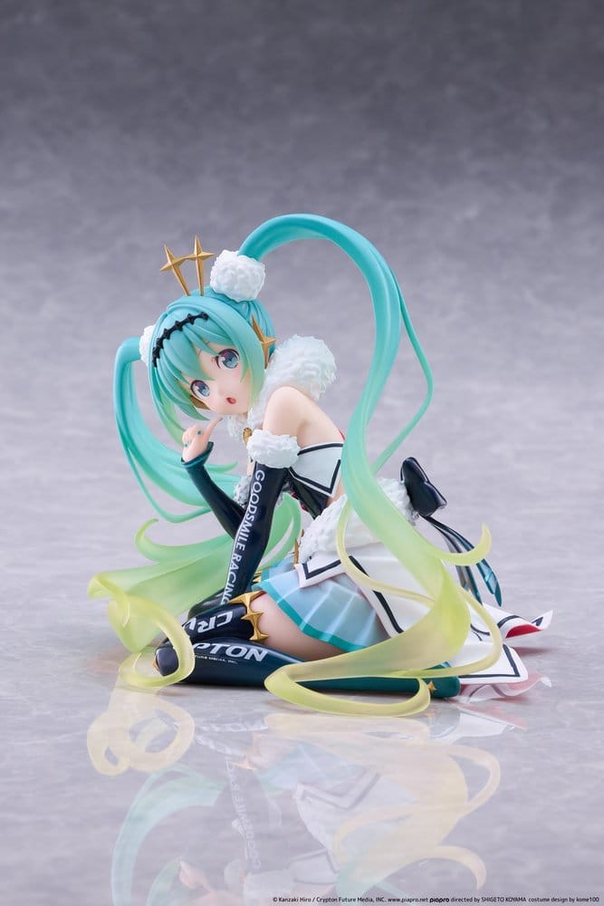 Figura PVC Hatsune Miku Taito Kuji Racing Miku 2018 Ver. Round 8 13 cm