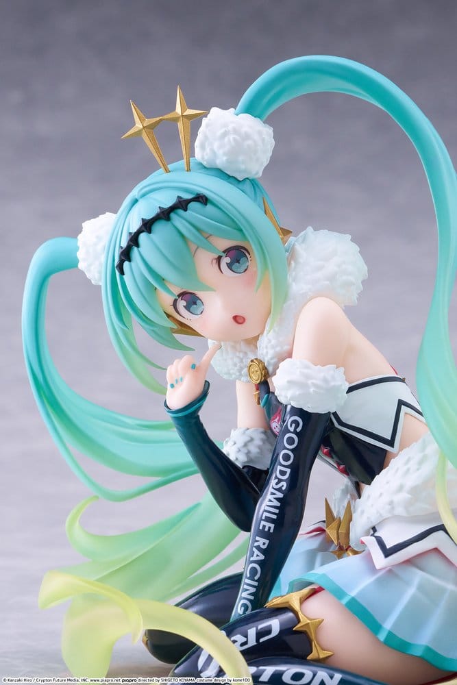 Figura PVC Hatsune Miku Taito Kuji Racing Miku 2018 Ver. Round 8 13 cm