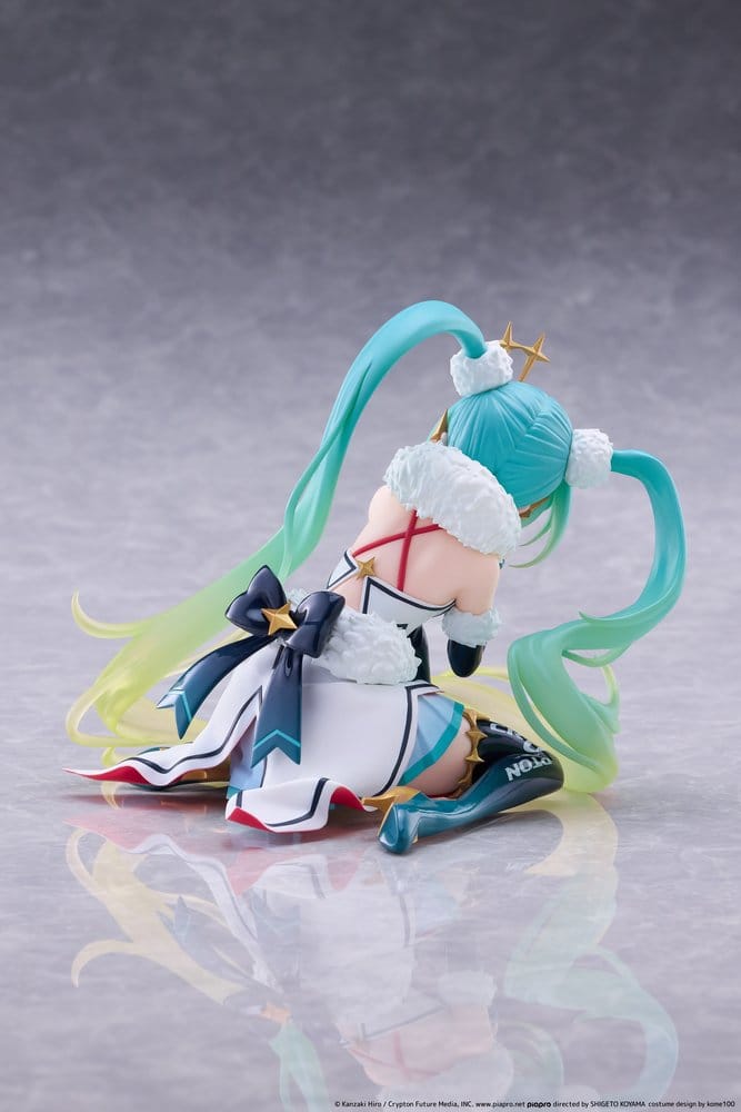 Figura PVC Hatsune Miku Taito Kuji Racing Miku 2018 Ver. Round 8 13 cm