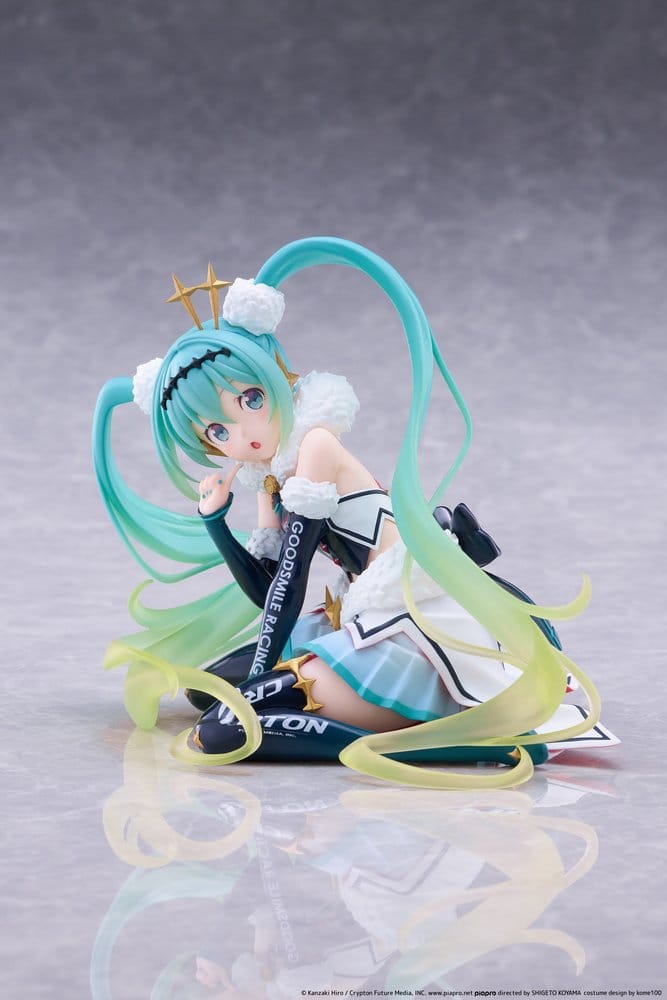 Figura PVC Hatsune Miku Taito Kuji Racing Miku 2018 Ver. Round 8 13 cm