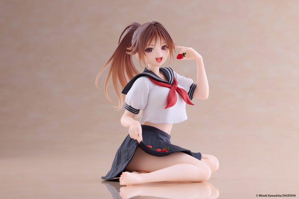 Strawberry 100% Figura PVC Desktop Cute Satsuki Kitaoji (School uniform Ver.) 18 cm Frikytopia