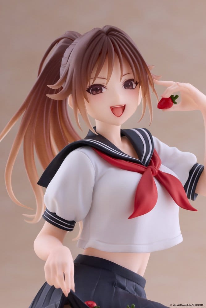 Strawberry 100% Figura PVC Desktop Cute Satsuki Kitaoji (School uniform Ver.) 18 cm