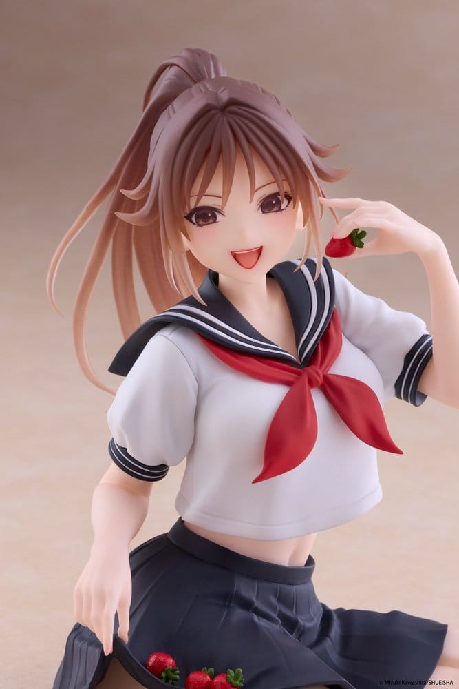 Strawberry 100% Figura PVC Desktop Cute Satsuki Kitaoji (School uniform Ver.) 18 cm