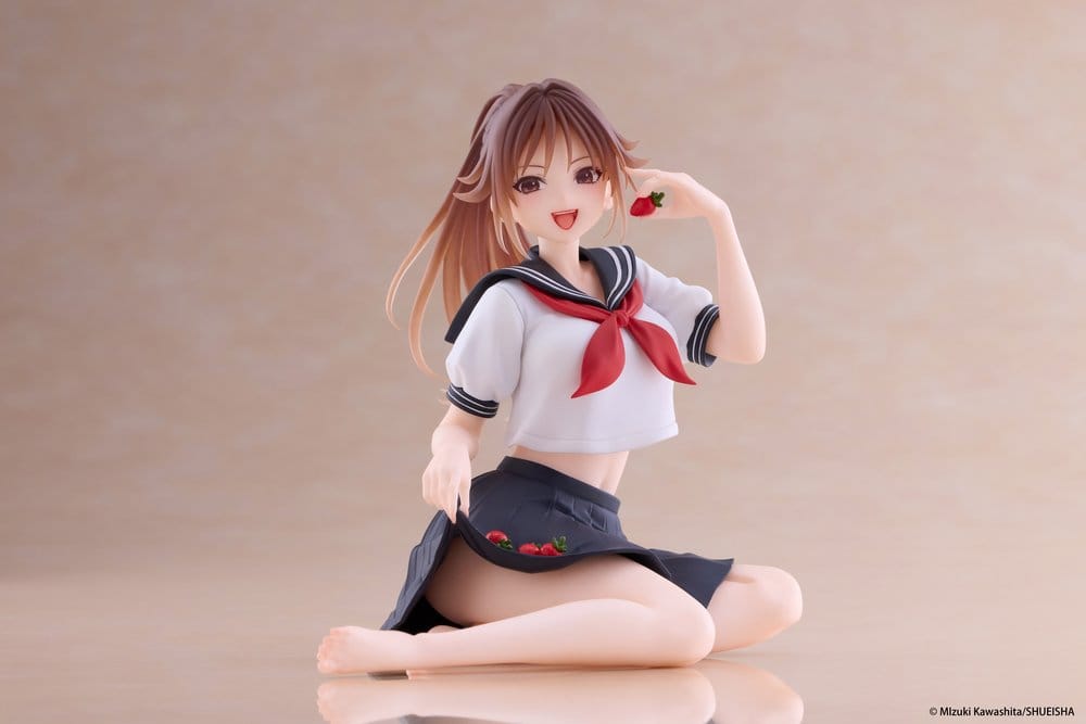Strawberry 100% Figura PVC Desktop Cute Satsuki Kitaoji (School uniform Ver.) 18 cm