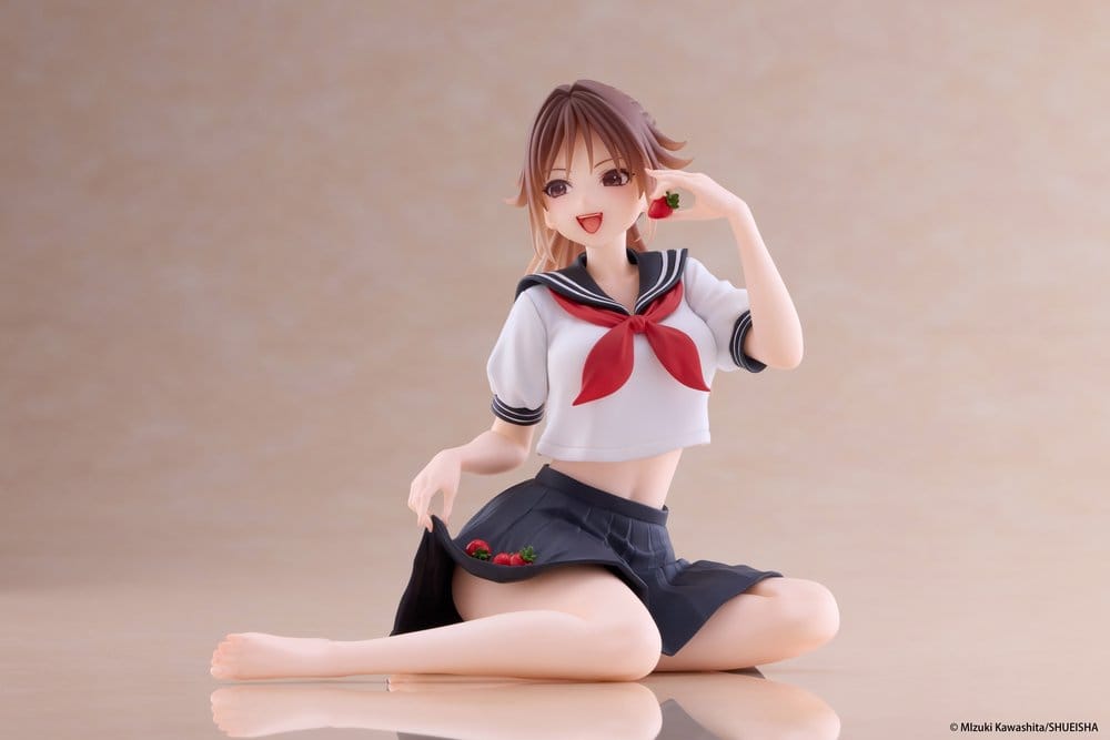 Strawberry 100% Figura PVC Desktop Cute Satsuki Kitaoji (School uniform Ver.) 18 cm