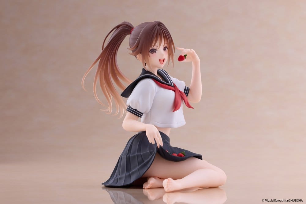 Strawberry 100% Figura PVC Desktop Cute Satsuki Kitaoji (School uniform Ver.) 18 cm