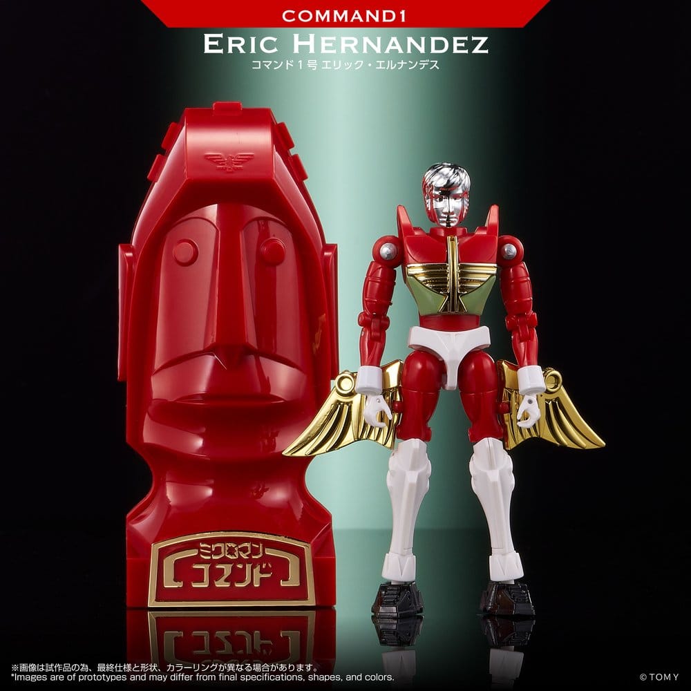 Microman Legacy Soul Figura Command 1 Eric Hernandez