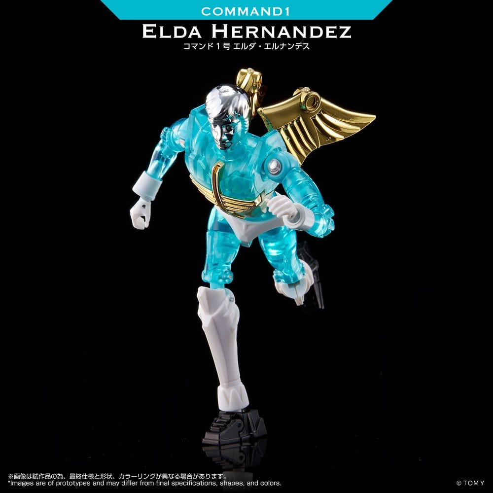 Microman Legacy Soul Figura Command 1 Elda Hernandez