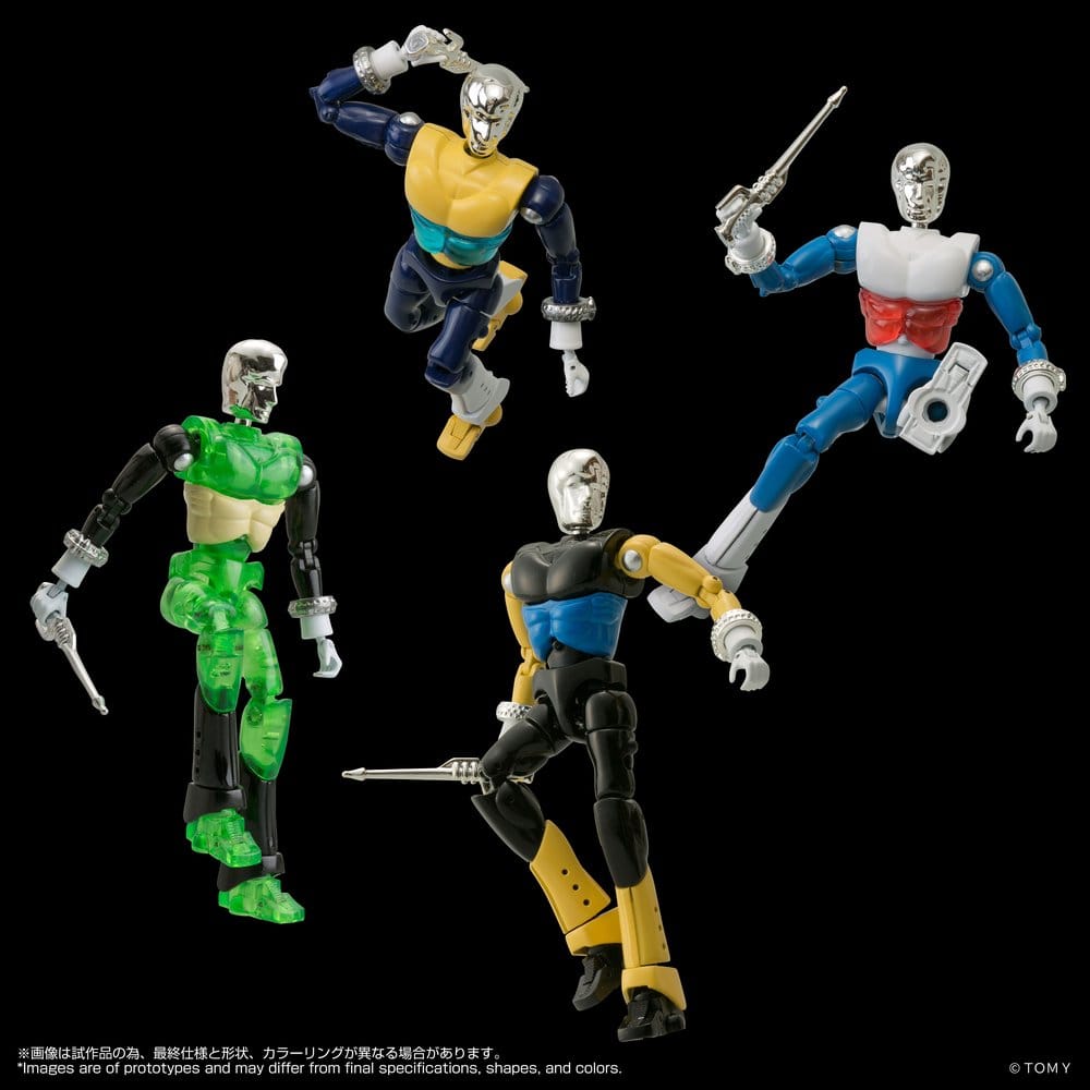 Microman Legacysoul Pack de 4 Figuras SPYM M14X Set