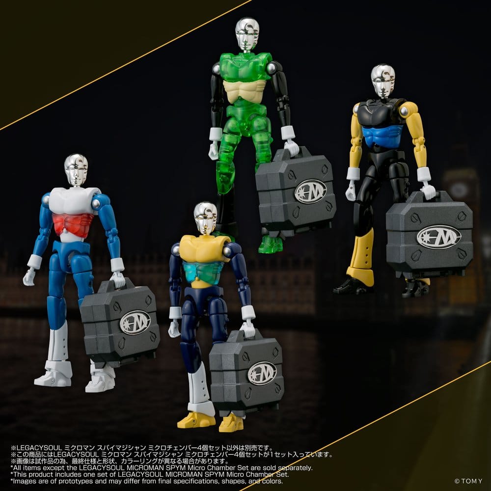 Microman Acessórios para as Figuras SPYM Micro Chamber Set
