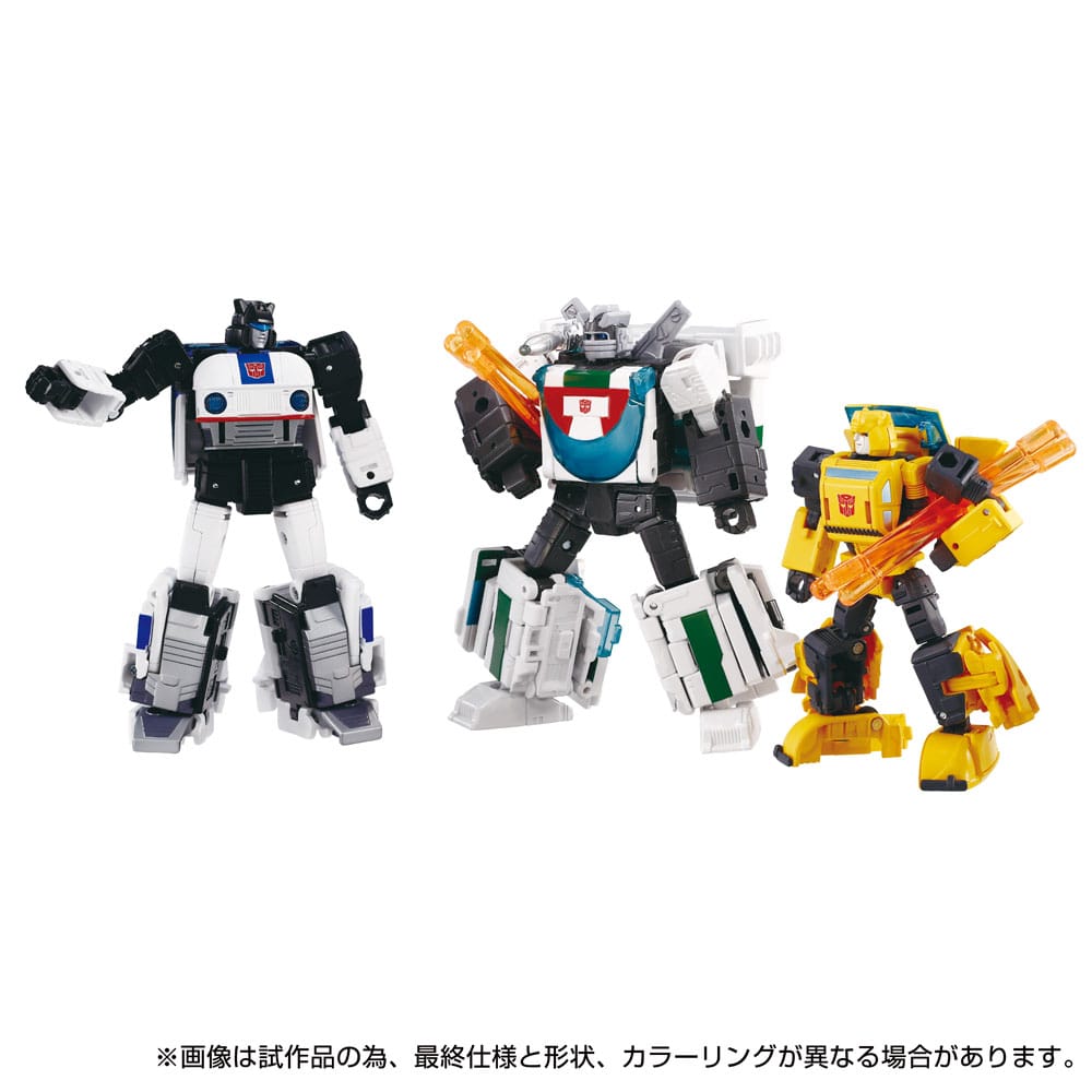 Transformers Dramatic Capture Series Pack de 3 Figuras Cybertron Chase