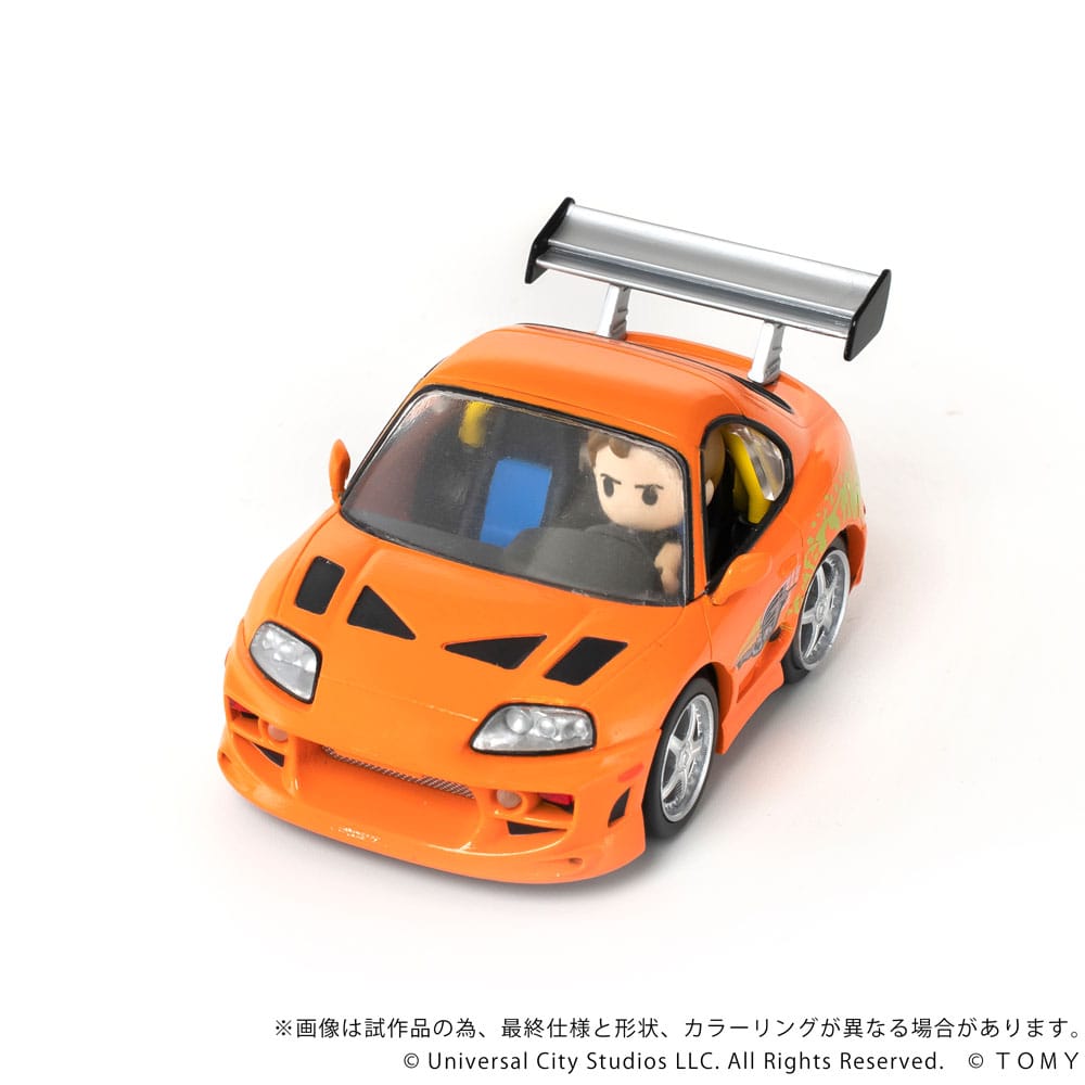 Fast & Furious vehículo con minifigura Q-Village Toyota Supra JZA80 9 cm