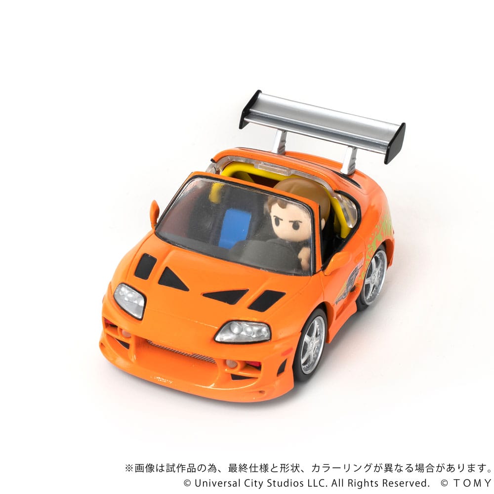 Fast & Furious vehículo con minifigura Q-Village Toyota Supra JZA80 9 cm