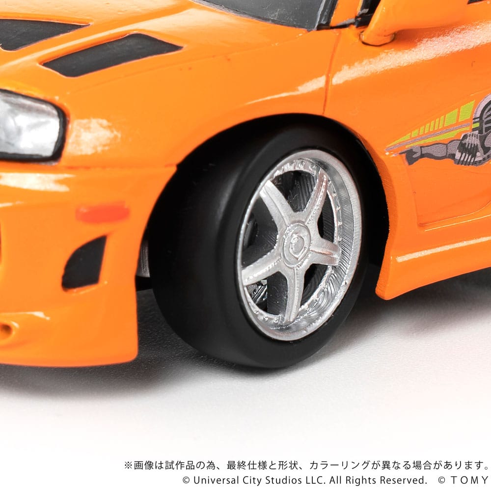 Fast & Furious vehículo con minifigura Q-Village Toyota Supra JZA80 9 cm