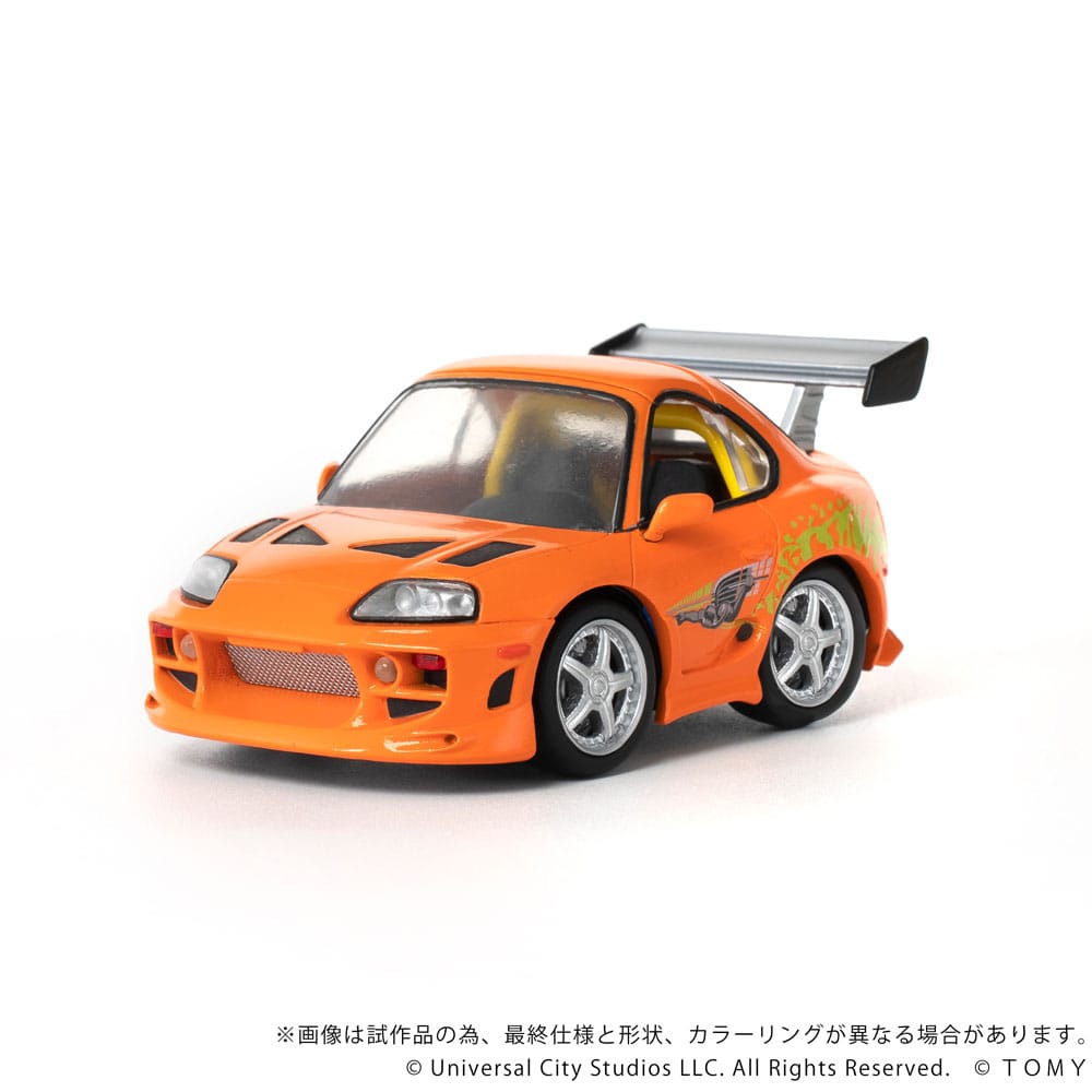 Fast & Furious vehículo con minifigura Q-Village Toyota Supra JZA80 9 cm