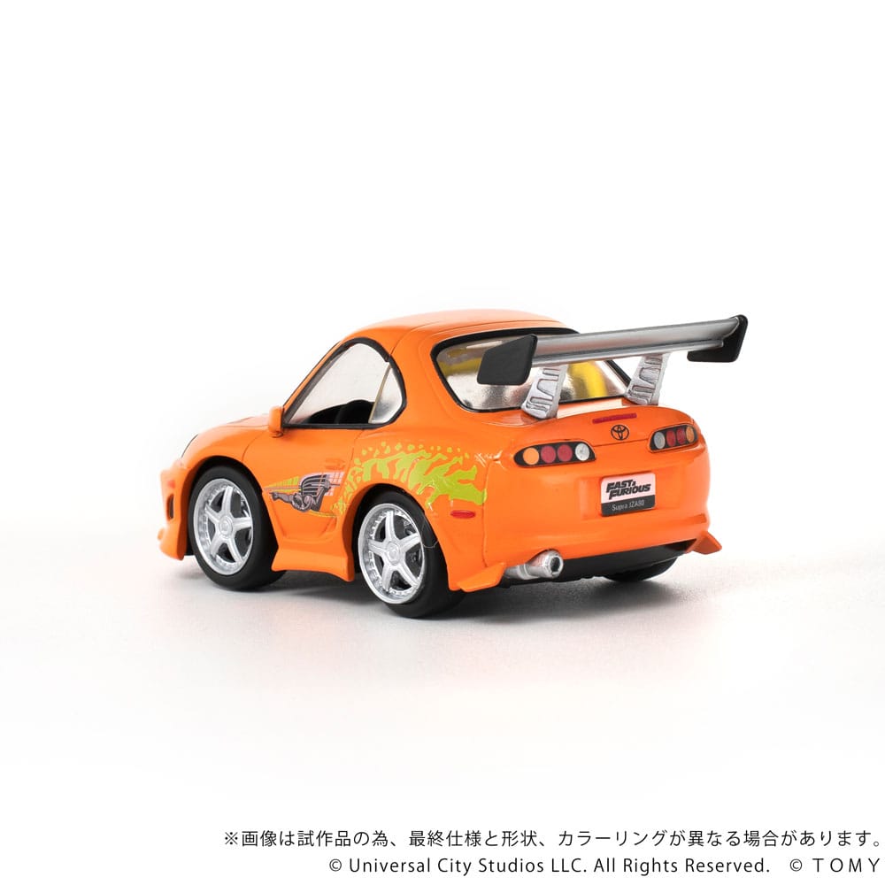 Fast & Furious vehículo con minifigura Q-Village Toyota Supra JZA80 9 cm