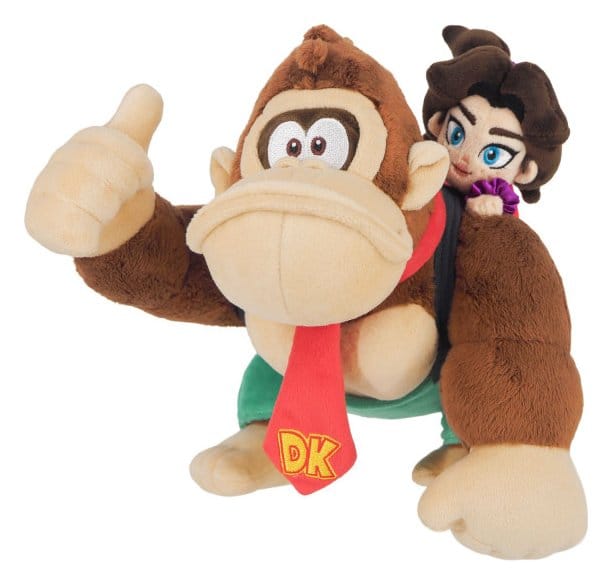 Donkey Kong Bananza Peluche Donkey Kong & Pauline 23 cm Frikytopia