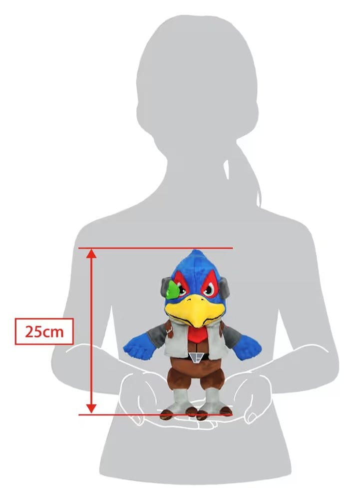 Star Fox Peluche Falco Lombardi 25 cm