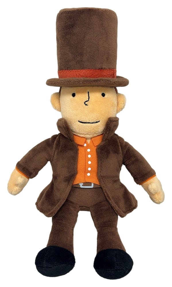 Professor Layton e o Novo Mundo a Vapor Peluche Professor Layton 27 cm Frikytopia