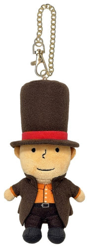 Professor Layton e o Novo Mundo a Vapor Porta-chaves de Peluche Metálico 16 cm