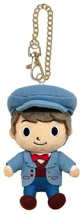 Professor Layton e o Novo Mundo a Vapor Porta-chaves de Peluche Luke Metálico 11 cm Frikytopia
