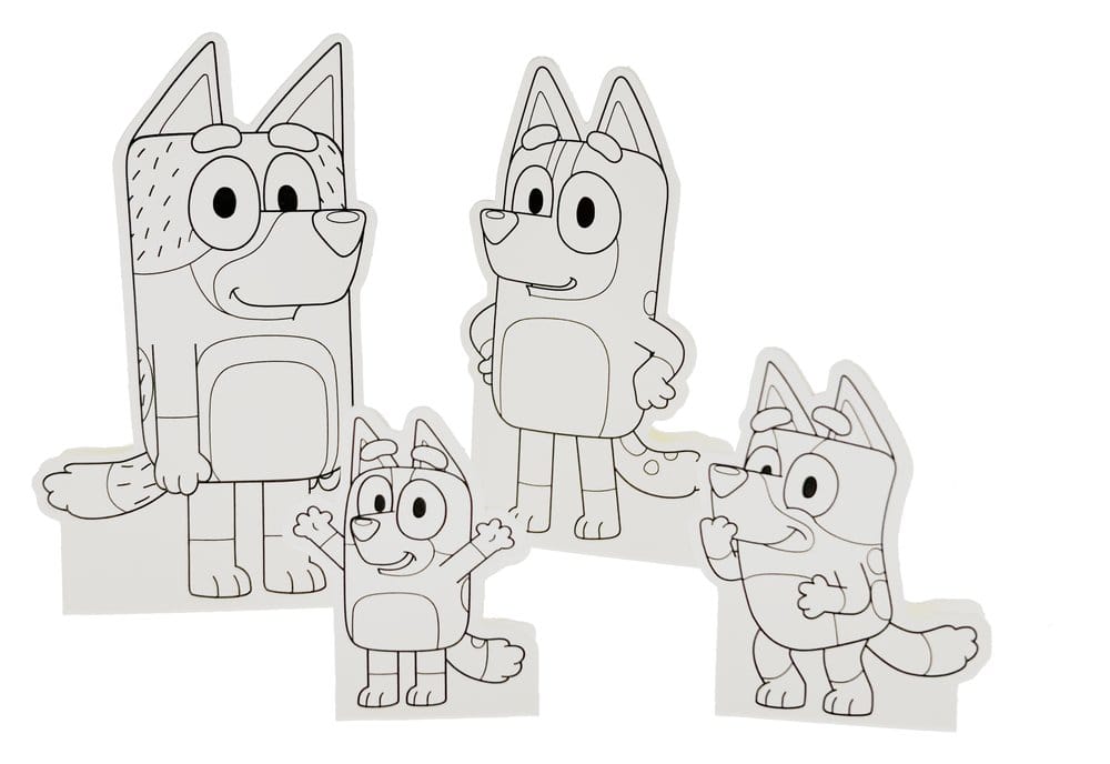 Bluey Set de actividades y diversión
