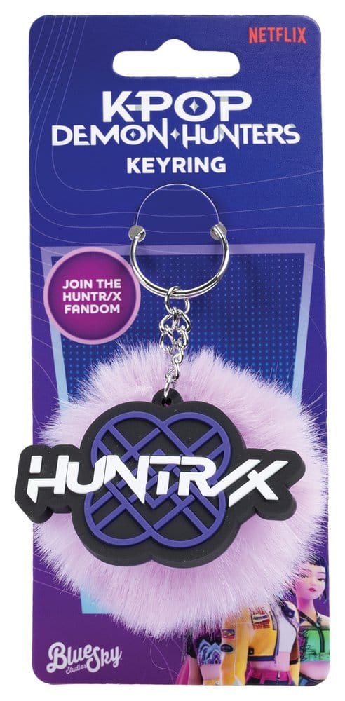 KPop Demon Hunters Llavero Pompón Huntr/x Frikytopia