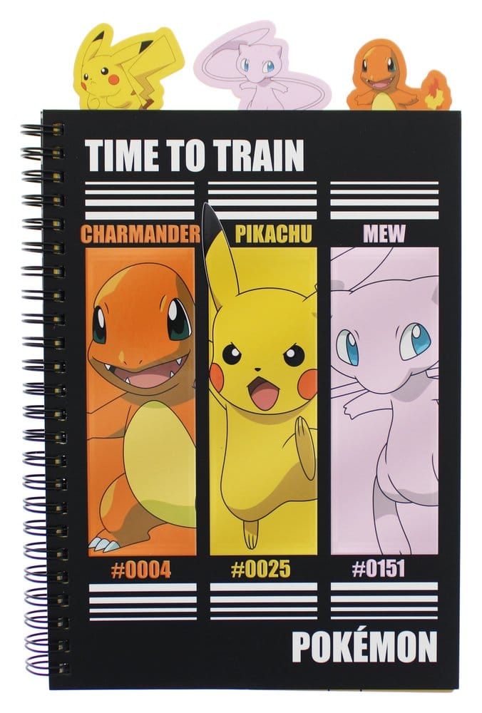 Pokémon Libreta A5 Project Book Time to Train Frikytopia