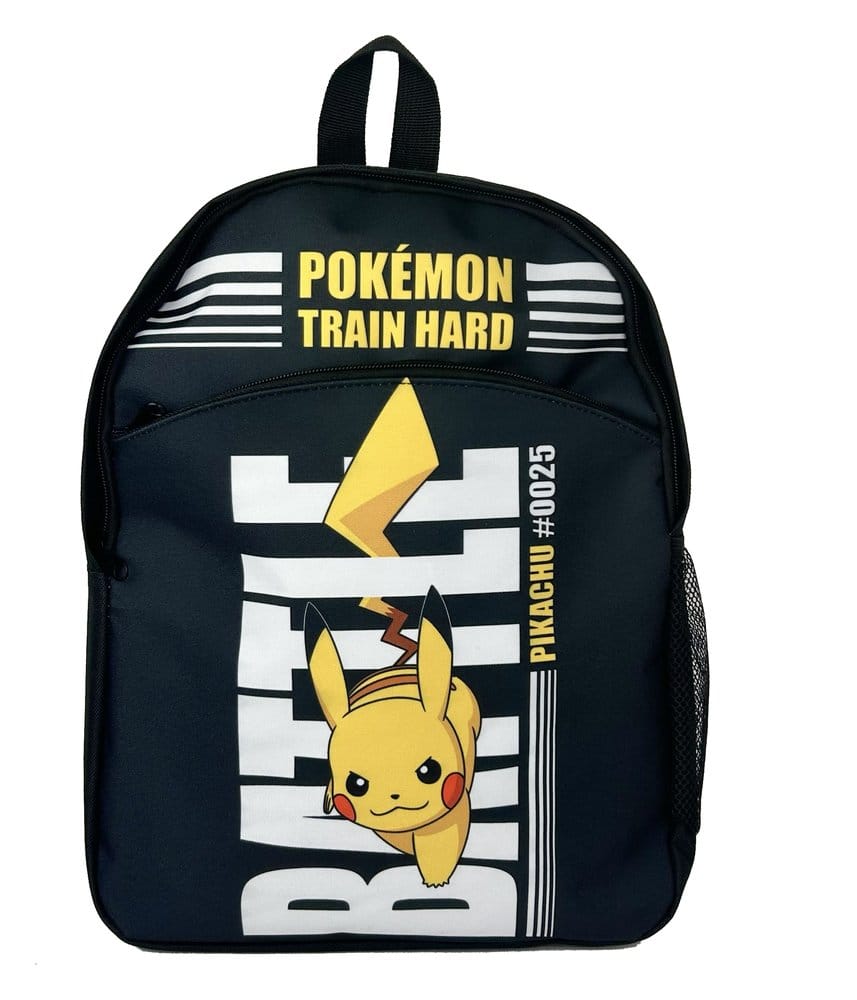 Pokémon Mochila Pokémon Train Hard Negro