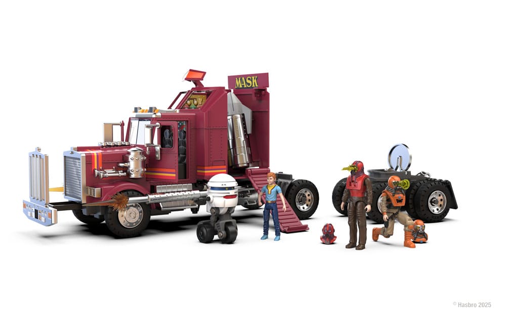 M.A.S.K. Wave 1 Vehículo Mobile Defense Unit Limited Edition Frikytopia
