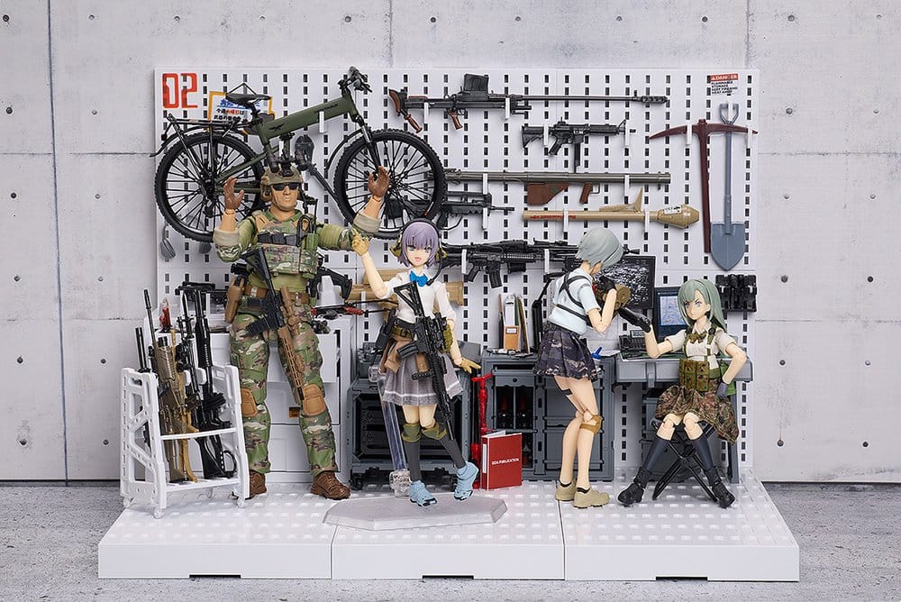 Little Armory figma Figura Miyo Asato: Summer Uniform ver. 1.5 13 cm