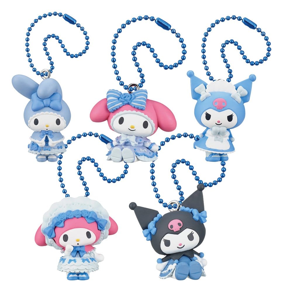 Sanrio Minifiguras Twinchees My Melody x Kuromi Sweet Lolita 5 cm Blind Pack Expositor (24) Frikytopia