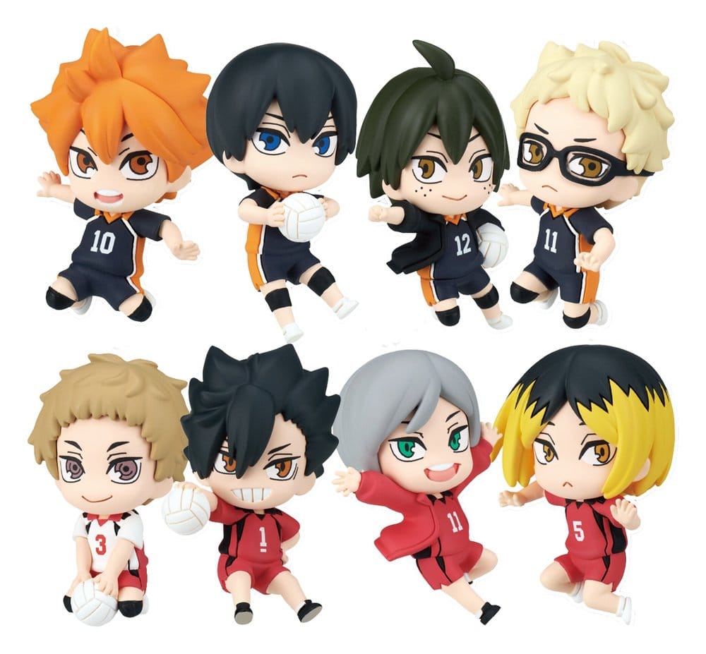 Haikyu!! Minifiguras Twinchees Defofig! Dangler 5 cm Blind Pack Expositor (24) Frikytopia